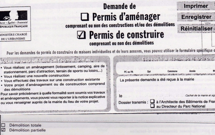 permis de construire